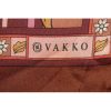 Vakko long silk scarf