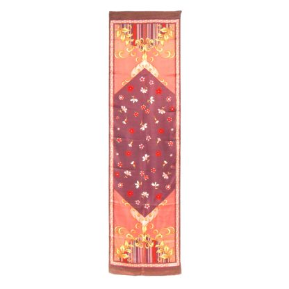 Vakko long silk scarf