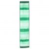 Long green design scarf made in Italy