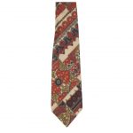 Vintage Hatton Dandy tie in a soft printed fabric