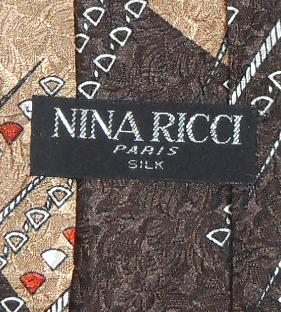 Vintage Nina Ricci Paris Silk Tie