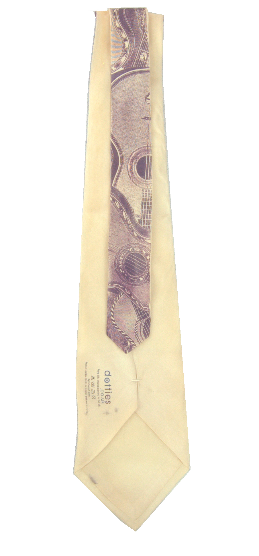 Guitar Design Silk Tie