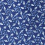 Hermes blue silk tie