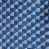 Lanvin blue design retro silk tie