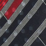 Christian Dior textured silk tie