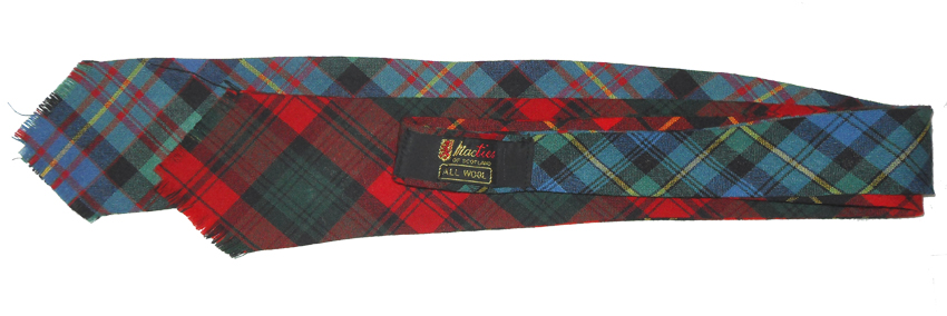 Macties of Scotland Tartan Wool Tie