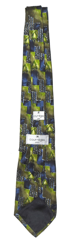 Vintage Courreges Silk Tie