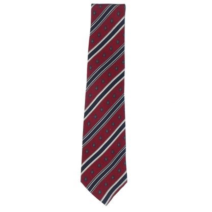 Harrods classic design silk tie