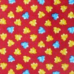 Bally leaf design silk tie