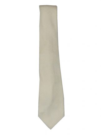 Harrods cream wool tie