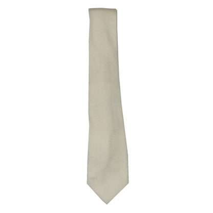 Harrods cream wool tie