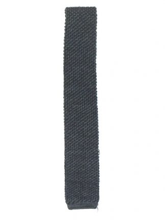 Vintage N Peal alpaca wool blue knit tie
