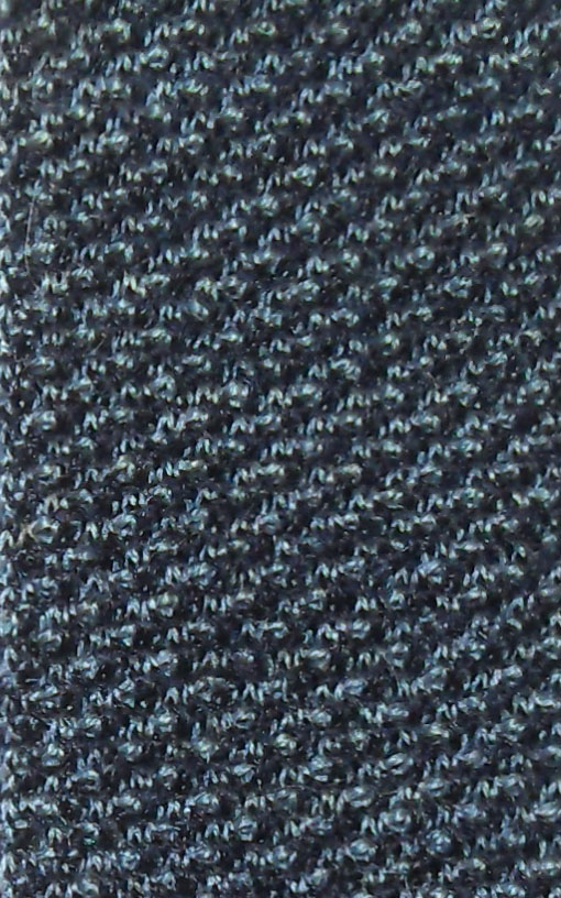 Vintage N Peal alpaca wool blue knit tie