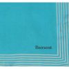 Baccarat blue silk scarf