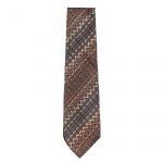 Austin Reed vintage silk tie with a design in red blue and grey