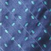 Armani vintage blue design silk tie