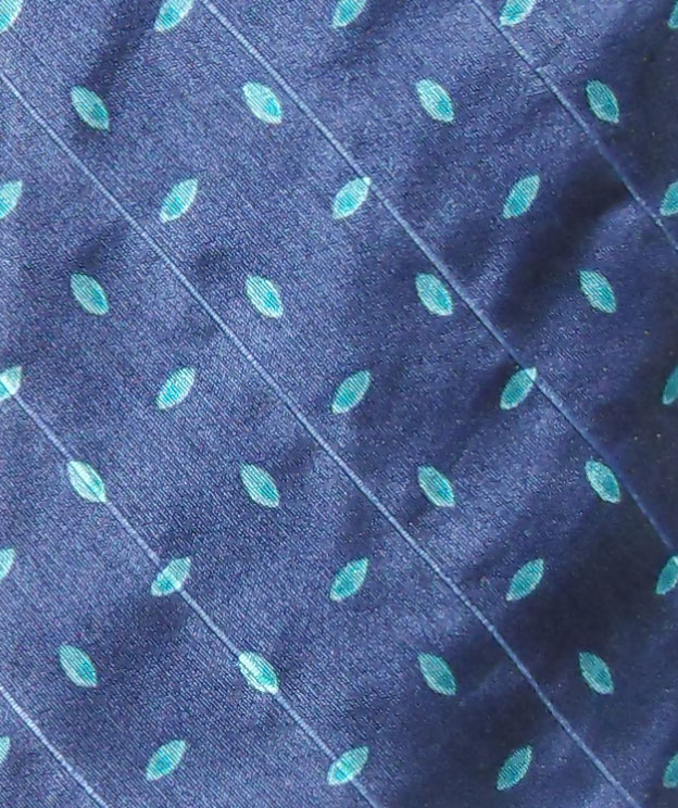 Armani vintage blue design silk tie