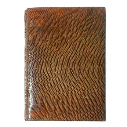 Ubrique Snakeskin and Nubuck Wallet