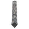 Dunhill animal design silk tie
