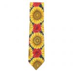 Stunning floral design silk tie by Fabric Frontline Zurich