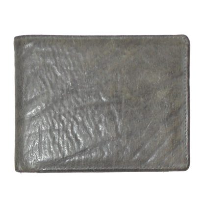 Kalahari Classics buffalo leather grey bifold wallet made in RSA