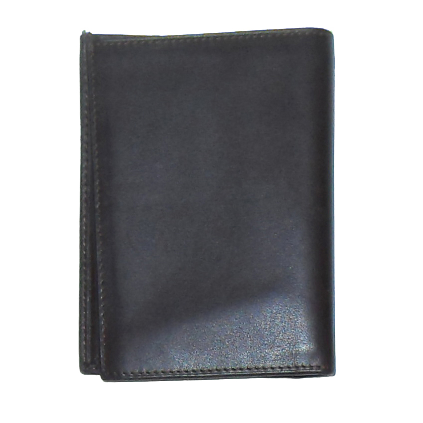 Frederic T Paris soft brown leather bifold wallet