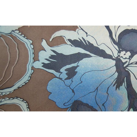 Fenn Wright and Manson floral design long scarf