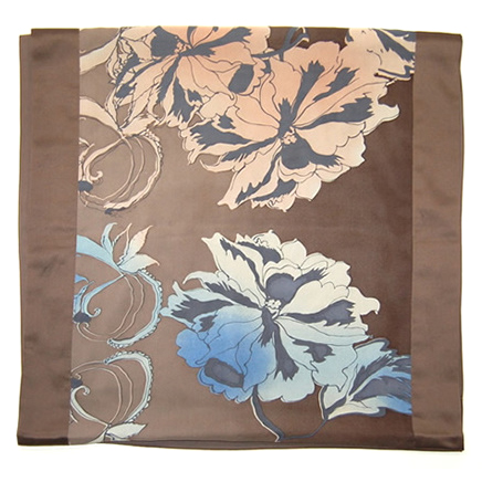 Fenn Wright and Manson floral design long scarf