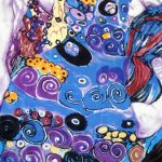 Klimt The Maidens silk scarf