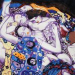 Klimt The Maidens silk scarf