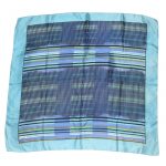 Vintage Liberty silk scarf with a striped design