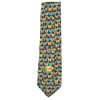 Nazareno Gabrielli Italy silk tie with a butterfly design