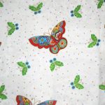 Butterfly print scarf by Anne de Sevil Paris
