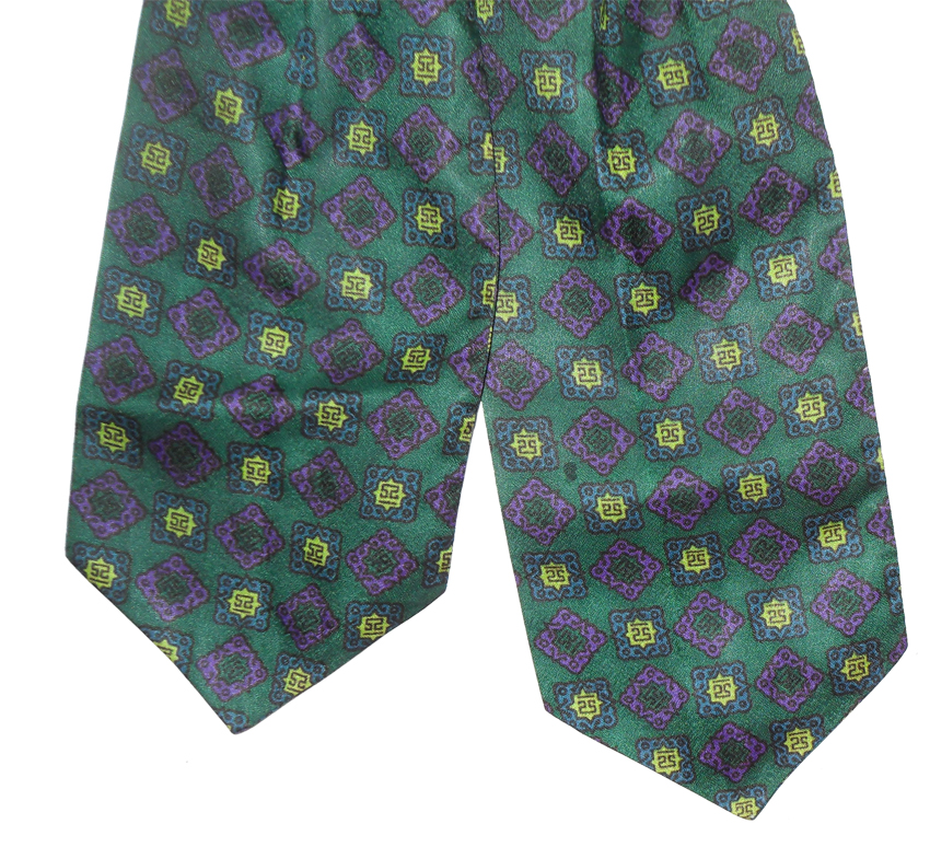 Vintage tricel cravat - Grosvenor by Tootal