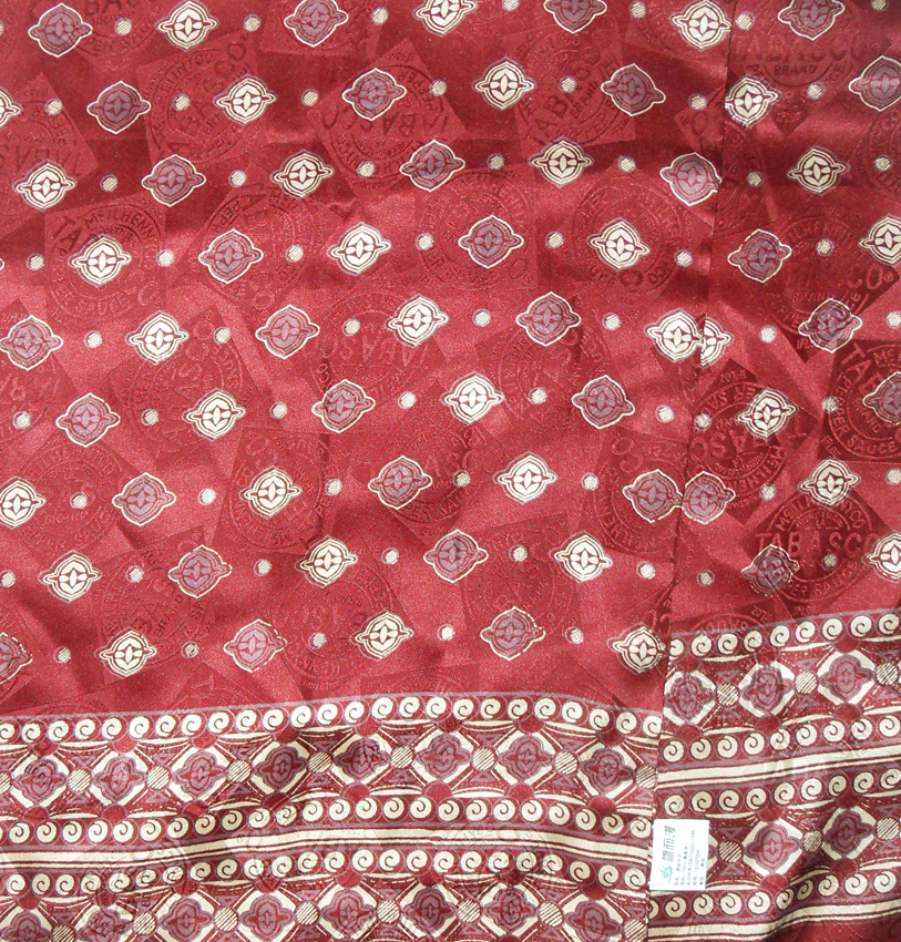 Tabasco pepper sauce logo silk scar