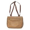 Retro Pierre Balmain light brown leather bag