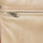 Retro Pierre Balmain light brown leather bag