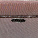 Rayne dark brown lizard skin framed handbag and purse