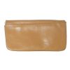 Angela tan leather and snakeskin bag