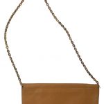 Angela tan leather and snakeskin bag