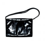1980s Pierre Balmain black leather handbag
