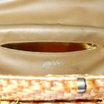 Vintage Rodo Italy wicker box handbag