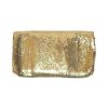 Whiting and Davis gold mesh clutch