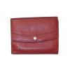Samsonite red leather purse wallet