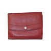 Samsonite red leather purse wallet