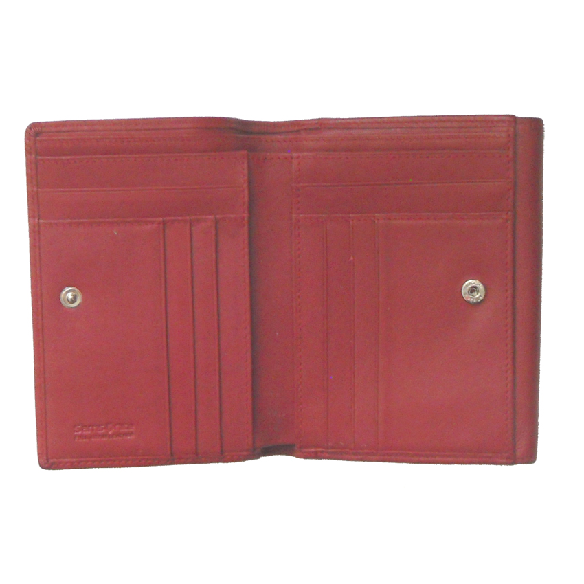 Samsonite Red Leather Purse Wallet Samsonite red leather purse wallet