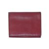 Samsonite red leather purse wallet
