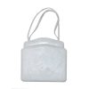 Pickett Wigmore small grey leather handbag