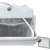 Pickett Wigmore small grey leather handbag