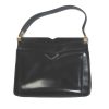 Vintage Dunhill black leather handbag